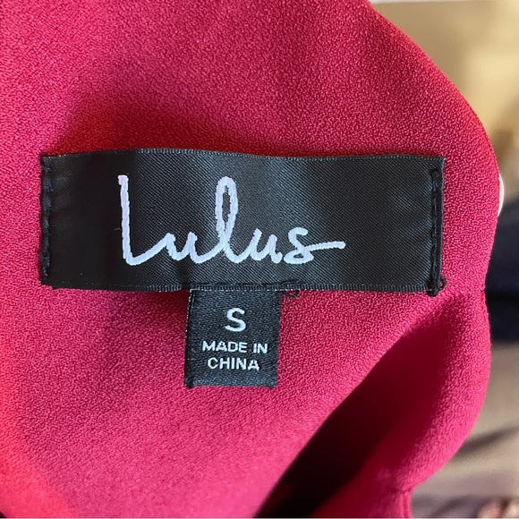 Lulus | Endlessly Endearing Wine Red Dress - Picture 7 of 8